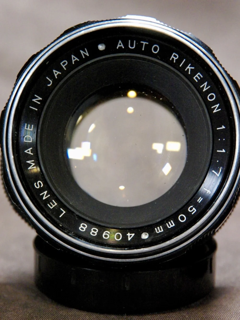 Ricoh Auto Rikenon 50mm f=1:1.7 Lens - M42 Mount